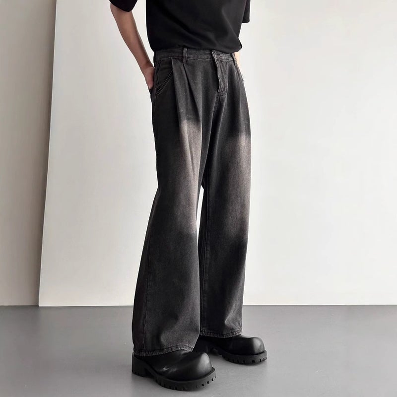 Unisex Classic Denim Jeans Loose Fit Daily Outdoor Wear - Image 5