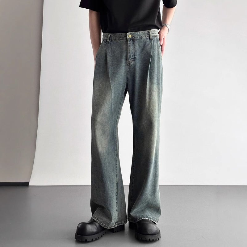 Unisex Classic Denim Jeans Loose Fit Daily Outdoor Wear - Image 4