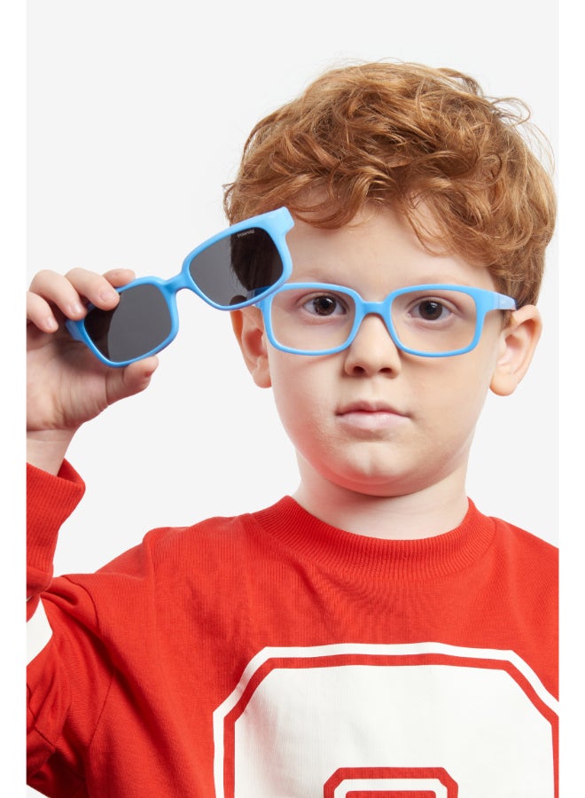 RECTANGULAR POLAROID KIDS CLIP-ON