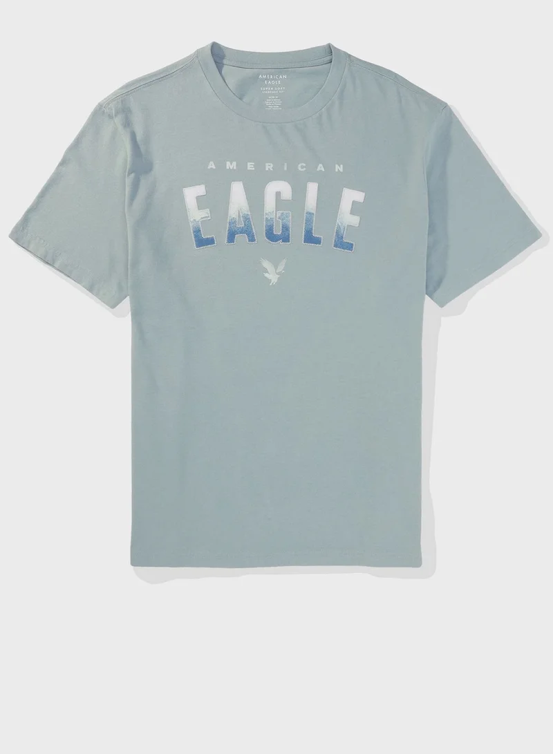 American Eagle Graphic Crew Neck T-Shirt