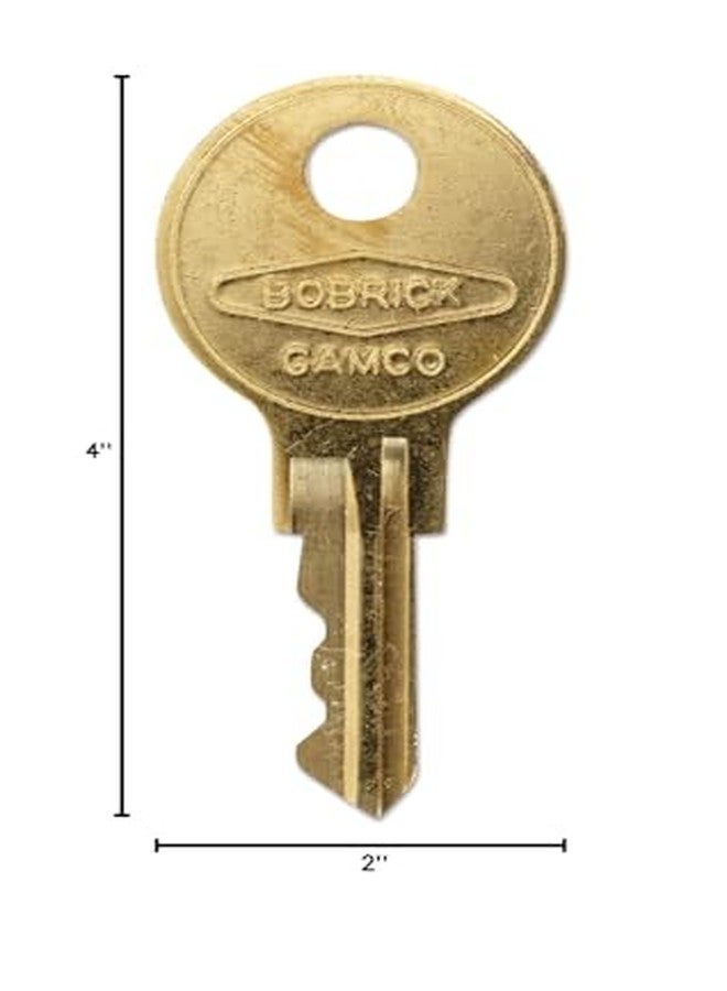 Bobrick Cat 74 Key for Towel Dispensers, Gold - Image 2