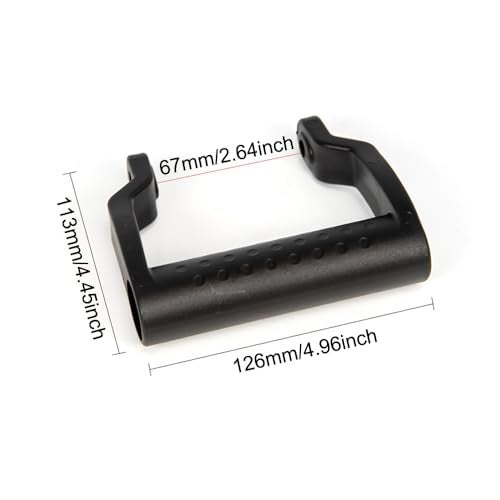 TorSor 2 Pack Angle Grinder Handle Replacement U Shape Non-Slip Loop Grip for 8mm Thread Screw Grinders Hand Wheel Rotating Cutting Polishing Sander Cutter Machine - Image 2