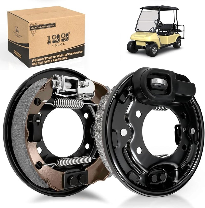 10L0L Golf Cart Brake Assembly for 1995-Up Club Car DS and Precedent - Driver & Passenger Side Rear Brake Cluster - Image 1