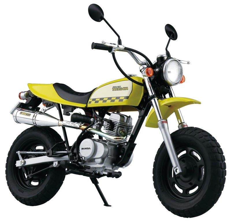 Aoshima Honda AC16 Ape 50 06 Custom Takegawa Specification 124 Scale Model Kit - Image 2
