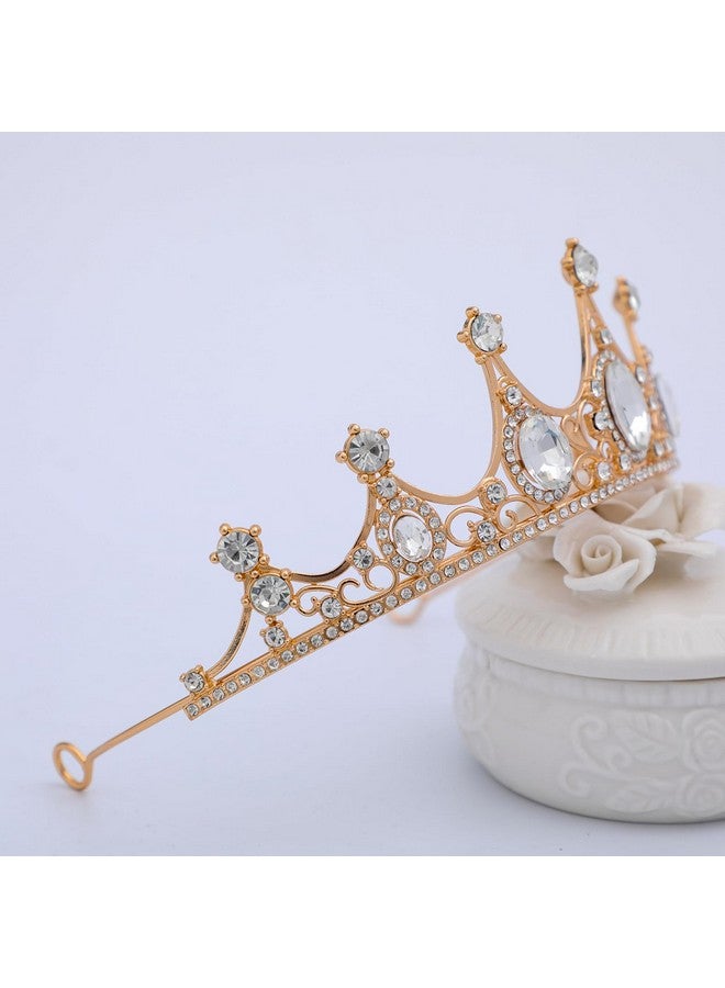 FORSEVEN Crystal Tiaras Birthday Crown For Women Wedding Rhinestones Princess Party Headbands Hair Accessories For Women And Girls - Image 2