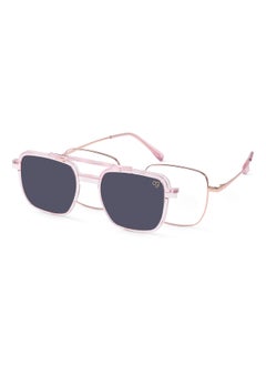 Woggles Aces Pink Polarized Aviator Clip On Sunglasses  - Image 2