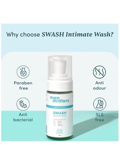 Man Matters MAN MATTERS SWASH Intimate Wash (120ml)  - Image 4