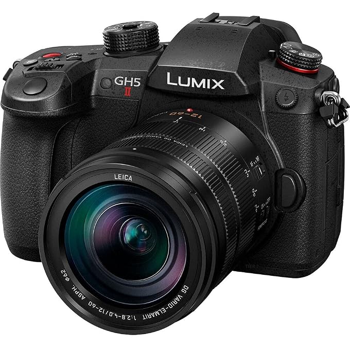 rayihni Lumix Gh5M2 + Leica Es12060 SLR Camera Kit 20.33 Mp Live, W128896094 (SLR Camera Kit 20.33 Mp Live Mos 5184 X 3888 Pixels Black) - Image 1