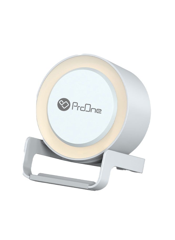 ProOne PSG40 4-in-1 Wireless Charger, Night Light, Gradient Lamp, Bluetooth Speaker & Mobile Stand – Perfect for Bedroom, Bedside, Room Decor & Gift - pzsku/Z432E5E51E8680B64C24DZ/45/_/1730361089/e324e68f-f5b6-4fed-a57f-d8df487b26df