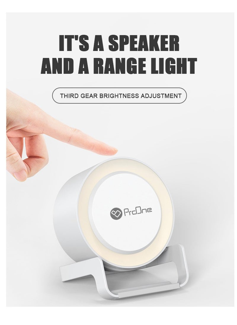 ProOne PSG40 4-in-1 Wireless Charger, Night Light, Gradient Lamp, Bluetooth Speaker & Mobile Stand – Perfect for Bedroom, Bedside, Room Decor & Gift - pzsku/Z432E5E51E8680B64C24DZ/45/_/1730361092/27c9301e-b21c-4a1a-8c2b-f865c5c0e4a0