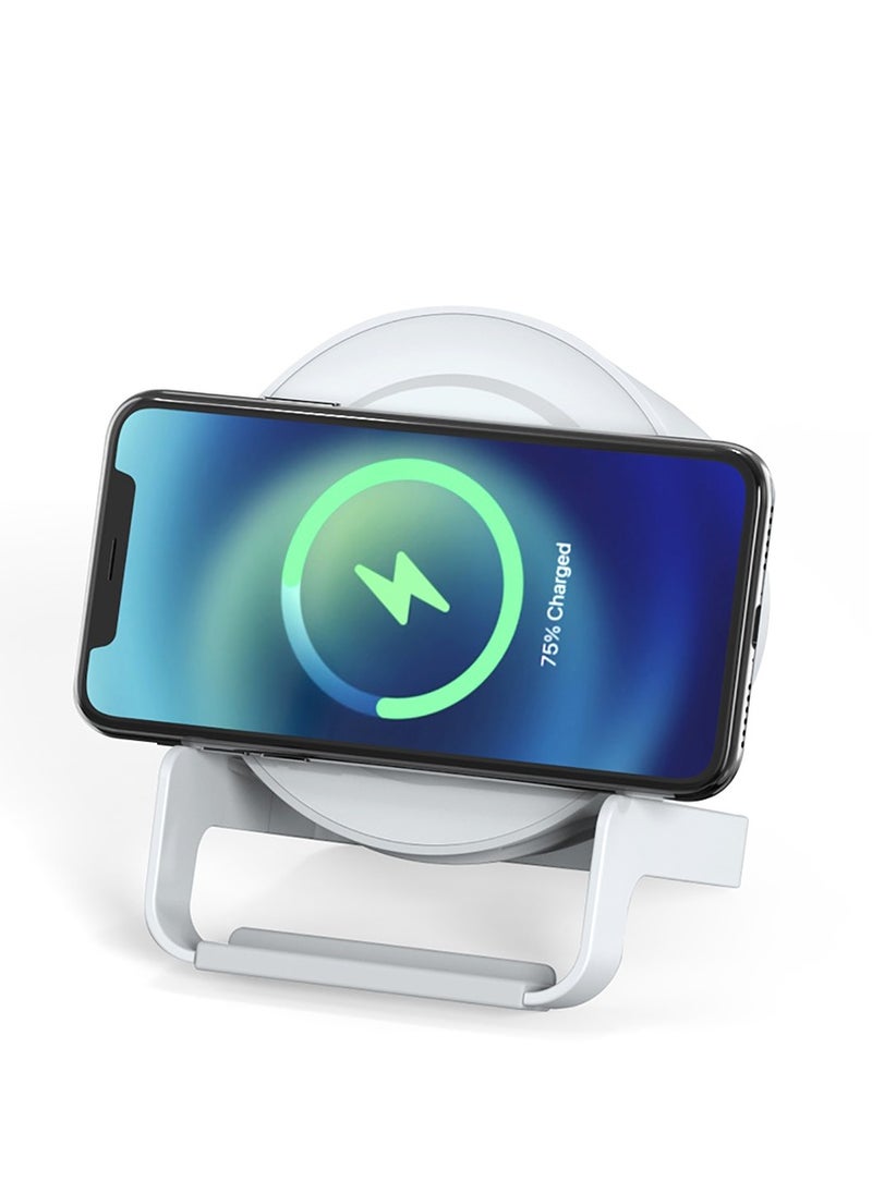 ProOne PSG40 4-in-1 Wireless Charger, Night Light, Gradient Lamp, Bluetooth Speaker & Mobile Stand – Perfect for Bedroom, Bedside, Room Decor & Gift - pzsku/Z432E5E51E8680B64C24DZ/45/_/1730361092/8c2014b3-2fe3-4065-a1d5-5144592f7686