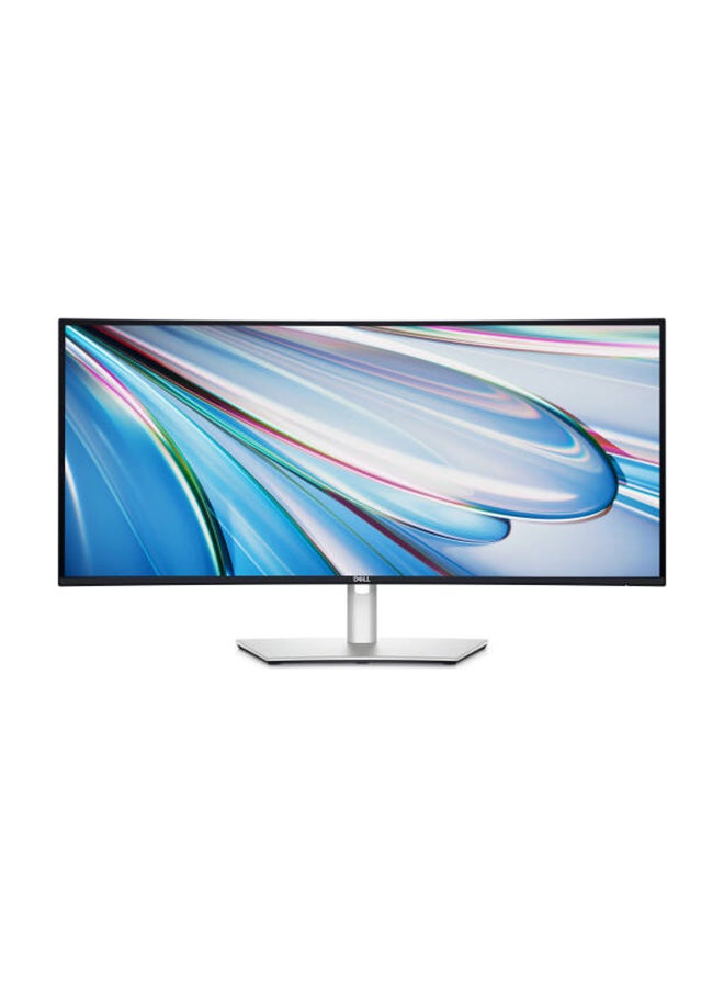 ديل U3425WE UltraSharp 34 شاشة منحنية مع محور Thunderbolt، شاشة IPS WQHD بحجم 34.14 بوصة، معدل تحديث 120 هرتز، زمن استجابة 5 مللي ثانية (سريع)، انحناء 1900R، دعم 1.07 مليار لون - Image 1