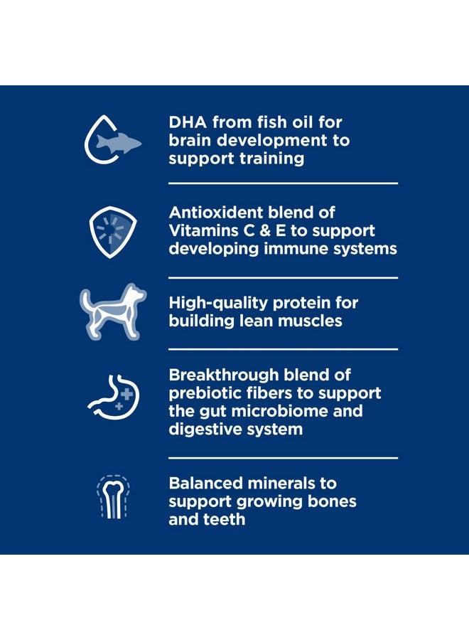 هيلز ساينس دايت بابي، طعام جاف للكلاب من بريميوم نيوتريشن، لحم ضأن وأرز بني، كيس 4 أرطال - Image 3