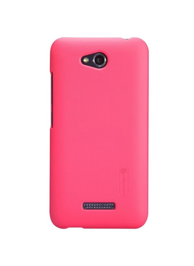 Nillkin Htc Desire 616 Frosted Hard Shield Phone Case Cover With Screen Protector Red 