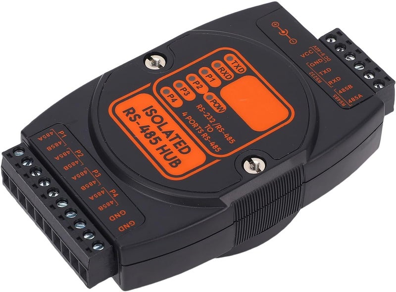يوسو محول محور RS-485 الصناعي مع وحدة حماية رباعية الاتجاهات لنقل البيانات عالي السرعة في تطبيقات الشبكات الصناعية - مصمم لصناعات السكك الحديدية والأتمتة - Image 2