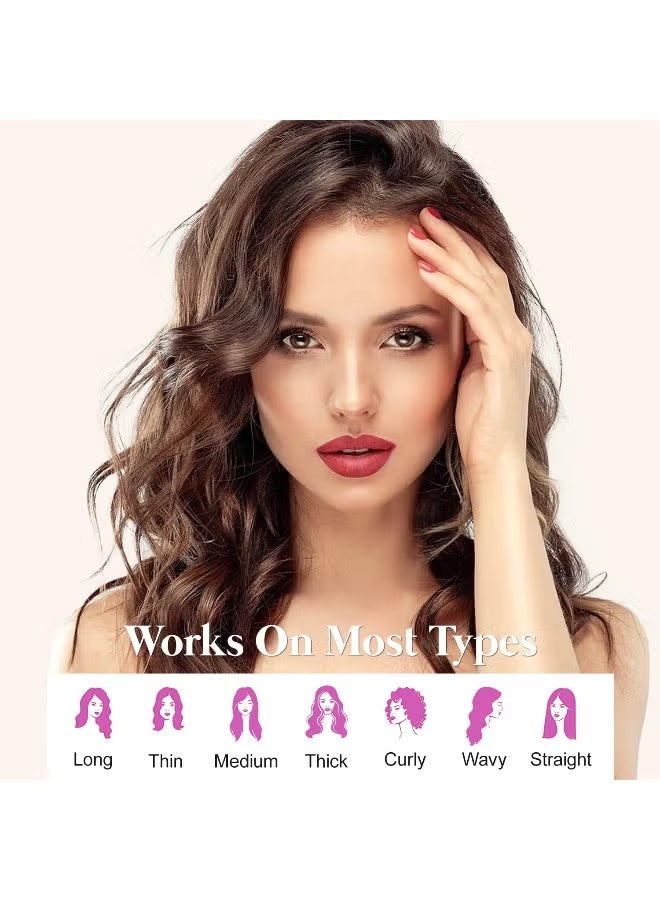Heatless Curler Headband Set For Long Hair Multicolour - Image 4