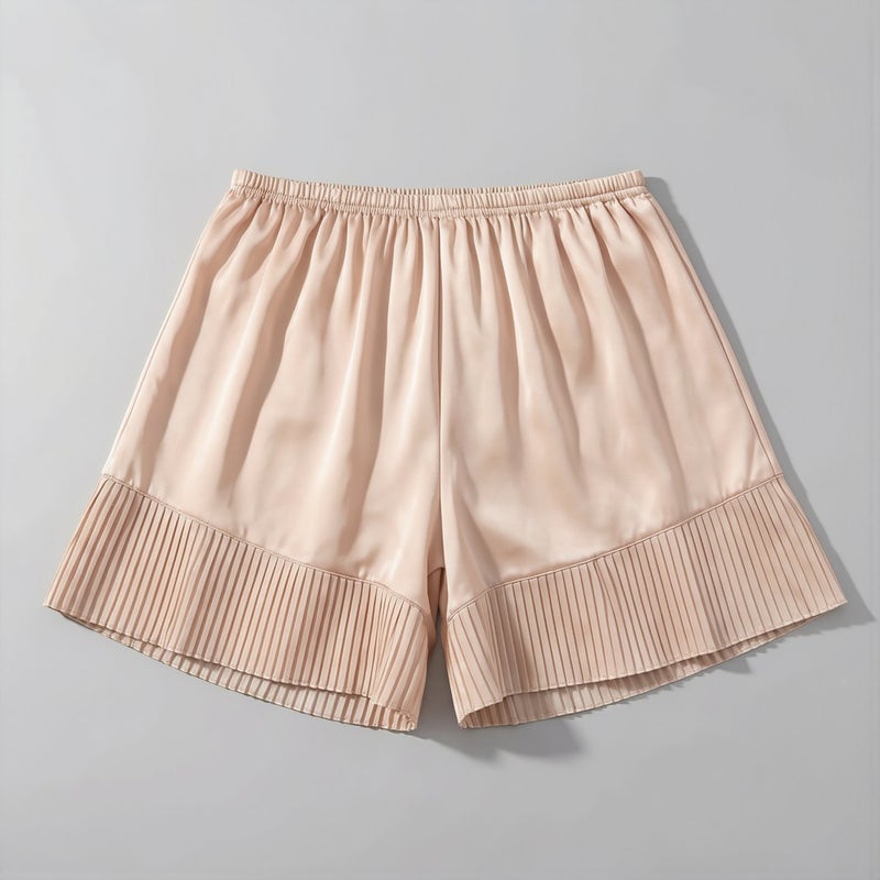 Plus Size Loose Women Safety Shorts Anti Chafe Ice Silk Cooling Under Dress Short - Image 4