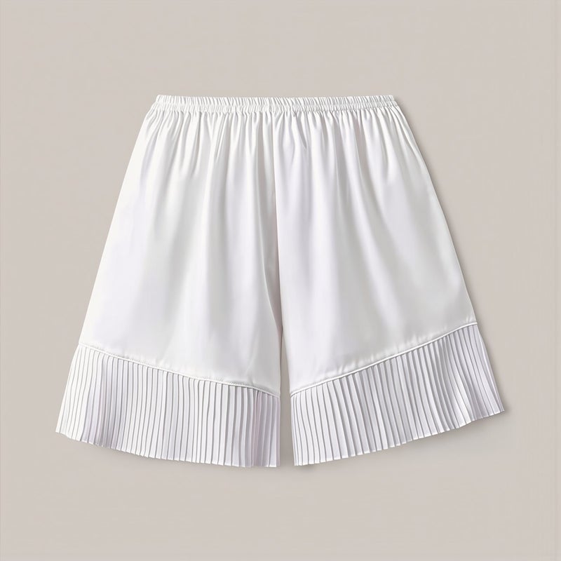 Plus Size Loose Women Safety Shorts Anti Chafe Ice Silk Cooling Under Dress Short - Image 3
