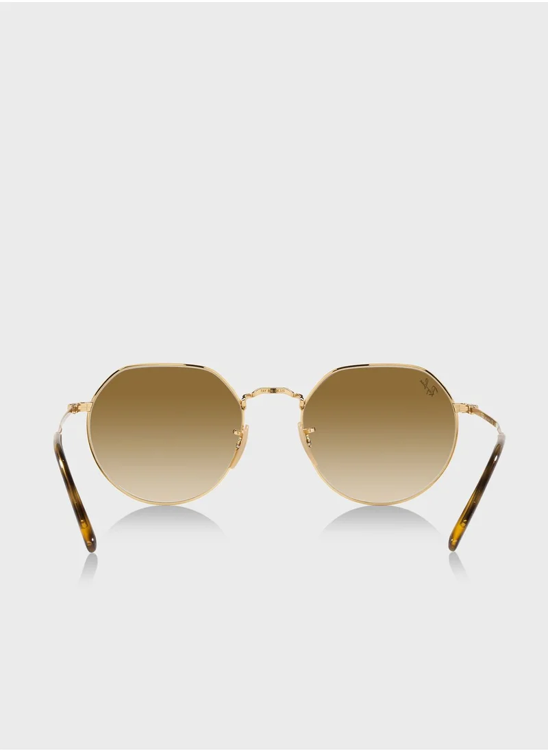 Ray-Ban 0Rb3565 Jack Irregular Sunglasses