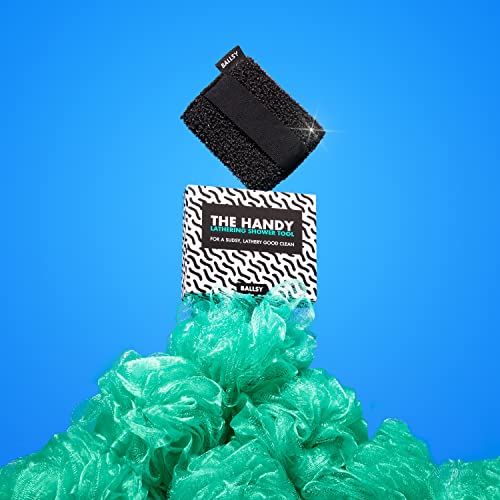 Ballsy Handy Shower Tool - Sponge for Generating Extra Suds, with Gently Exfoliating Design - Image 4