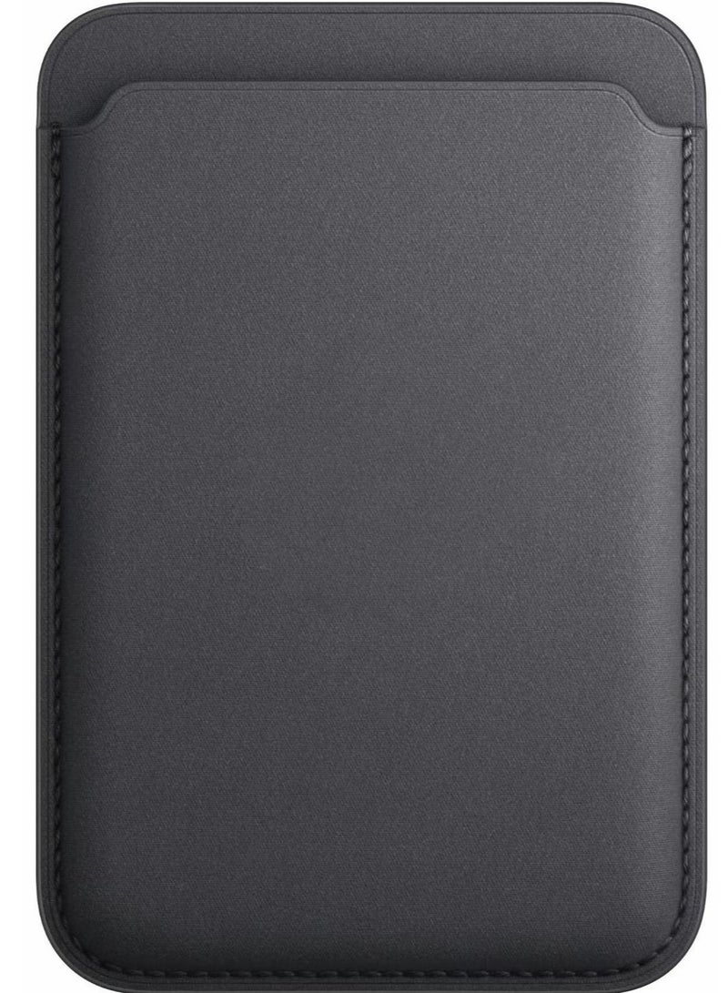 Magsafe Wallet Compatible with iPhone 16 & iPhone 15 Pro Max MagSafe Secure Credit Card Holder Vegan Leather Magnetic Card Wallet Holder Apple iPhone 16,15,14,13,12 Compatible  - Image 1