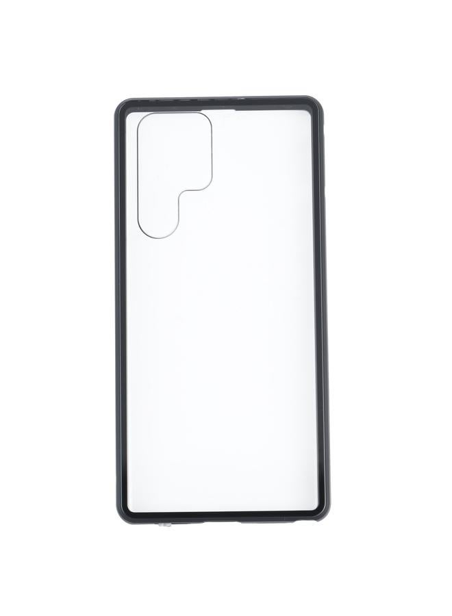 S-TOP Case For Samsung Galaxy S22 Ultra 5G HD Magnetic Metal Tempered Glass Phone Case - Image 2