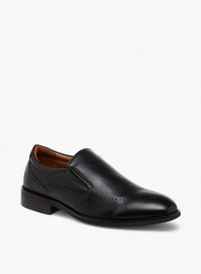 DUCHINI Men Perforated Loafers