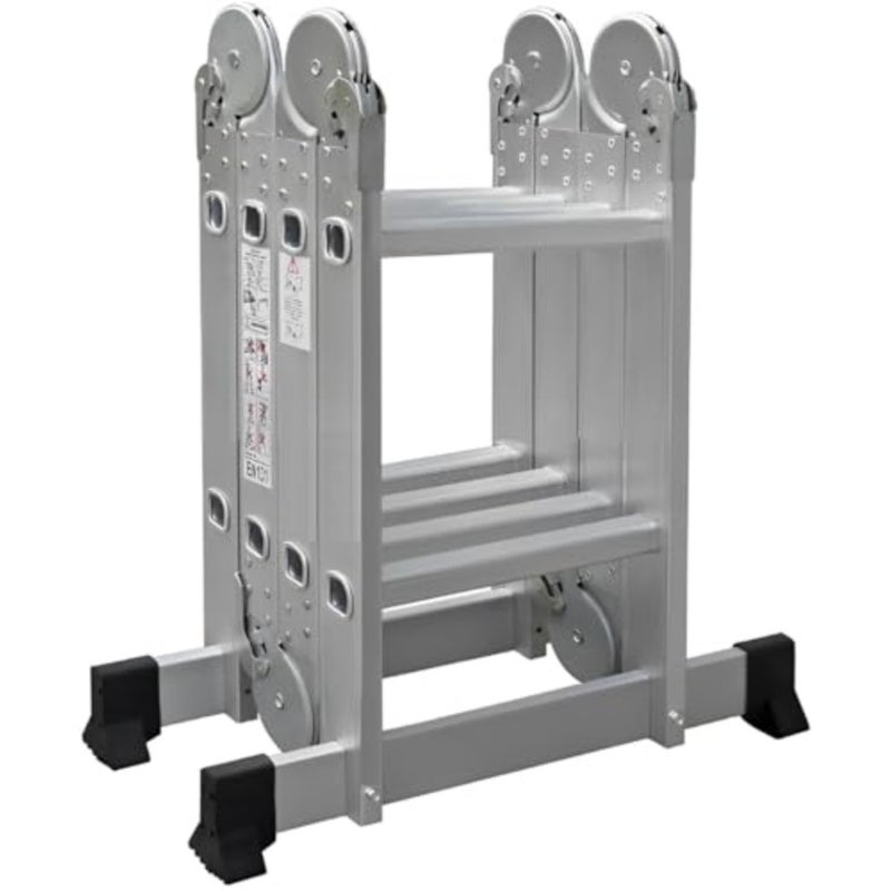 7 Steps Aluminum Folding Ladder - Image 5