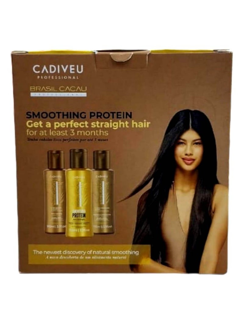 برازيل كاكاو مجموعة البروتين لمعالجة الشعر 3×110مل - Image 1