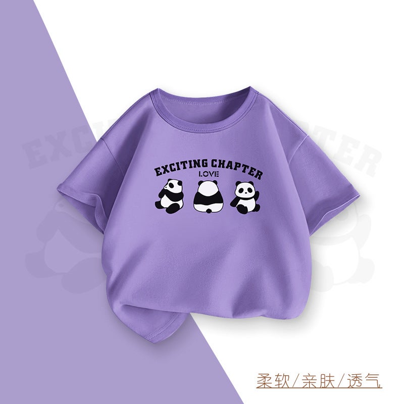 Children'S Summer Dress Boys Short-Sleeved T-Shirt Large Children'S Summer Top 2025 Summer Loose Cotton Half-Sleeved T-Shirt For Little Boys - Image 5