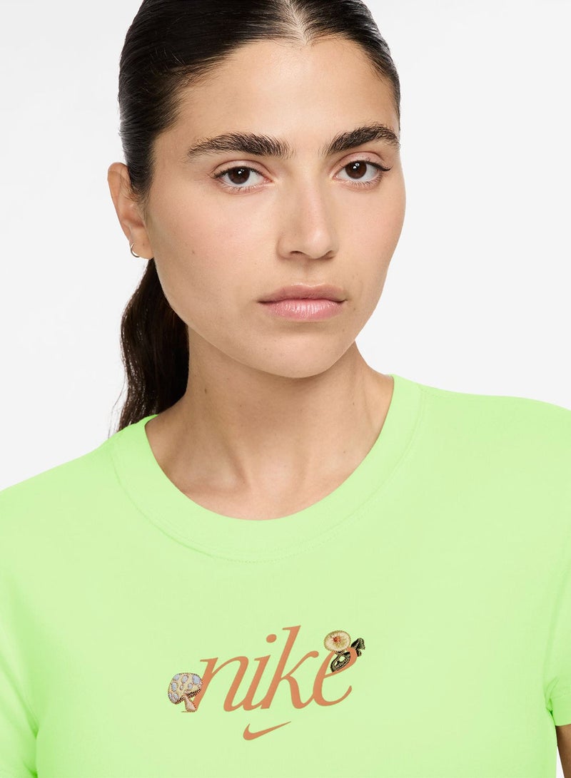 Nike Nsw Everyday Knitted T-Shirt - Image 3