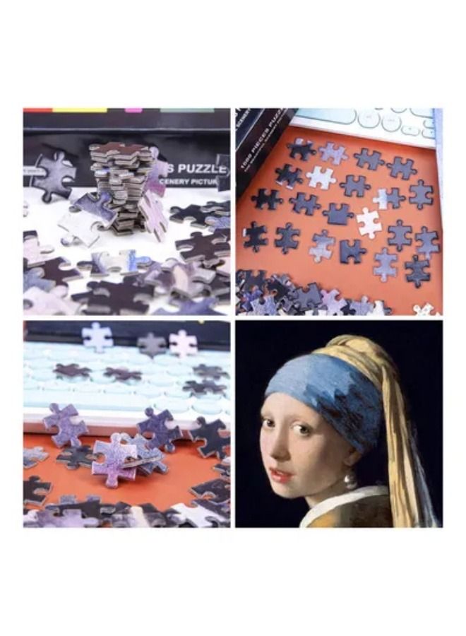 مجموعة ألغاز الصور المقطوعة الكبيرة المكونة من 1000 قطعة - Image 3