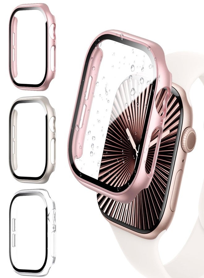 COMMUTER 3 Pack Case for Apple Watch Screen Protector Case Series 10 42mm - Image 1