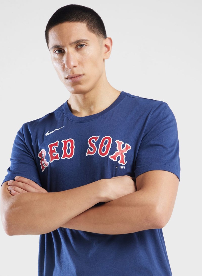 Nike Boston Red Sox Wordmark T-Shirt - Image 1