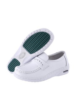 Cowhide nurse shoes Breathable, non-smelly feet Soft soles comfortable, non-tiring feet Air cushion cushioned, non-slip cowhide medical care