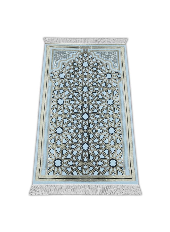 BACK COMFORT - Andalusian Memory Foam Prayer Mat – 2.5 cm Thick | Soft Velvet | Joint Support | Foldable & Elegant Design - Image 1