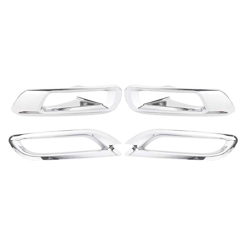 Brilluxa Brilluxa 4Pcs Front Rear Fog Light Frame Fog Lamp Frame Trim Cover Car Fog lamp Cover Exterior Decor Fit for Camry 18‑20  - Image 1