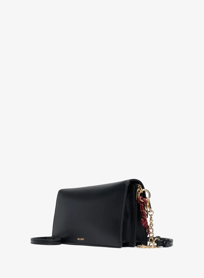 الدو حقيبة إيفانجليا أنيقة للكتف مع إكسسوارات ذهبية