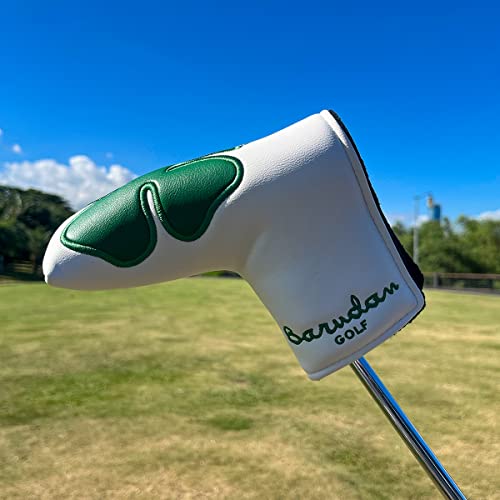 barudan golf غطاء رأس مضرب الجولف بارودان شمرلوك كلوفر مع إغلاق مغناطيسي يناسب مضارب الشفرات - Image 3