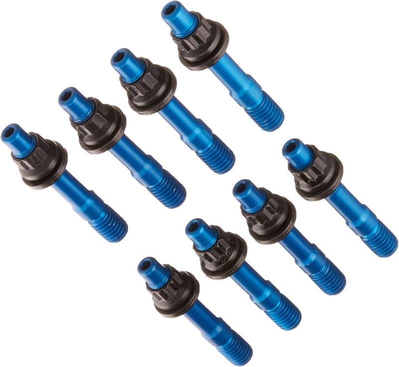 1000601 Blue Anodized Aluminum Break-Away Blower Stud Kit