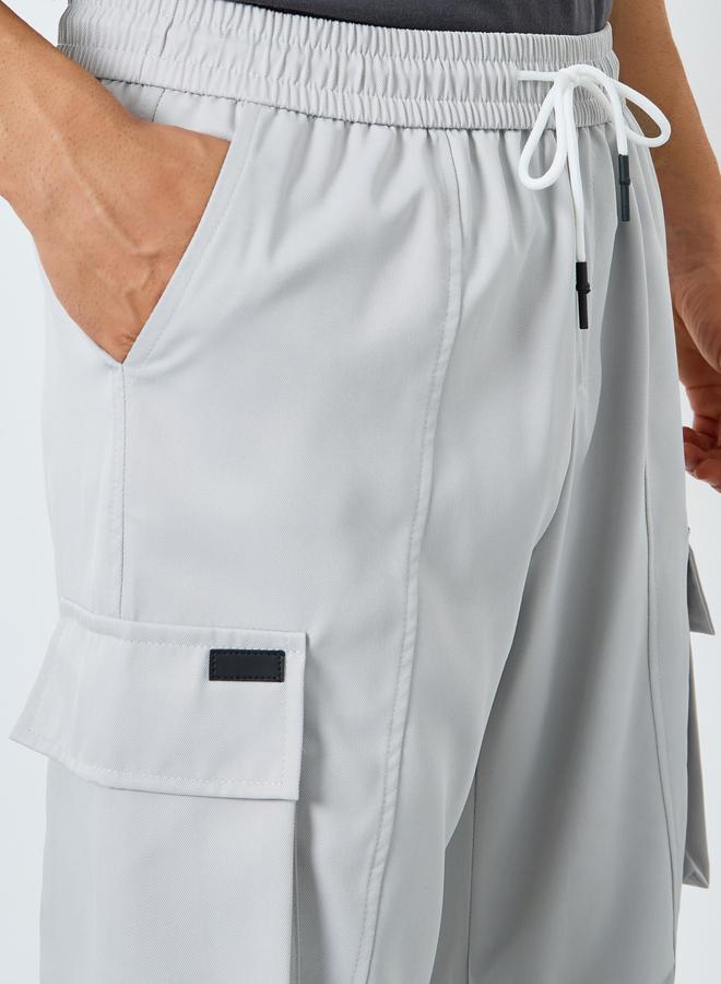 تايك تو بنطال كارجو برباط خصر للرجال - Image 3