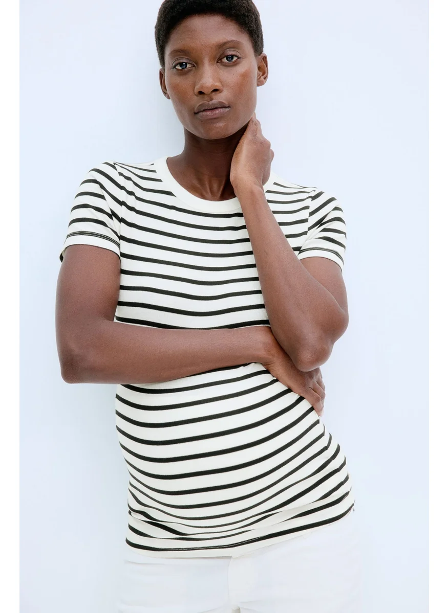 اتش اند ام Mama Ribbed Top