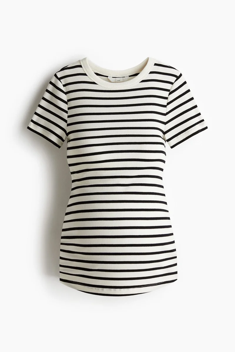 H&M Mama Ribbed Top
