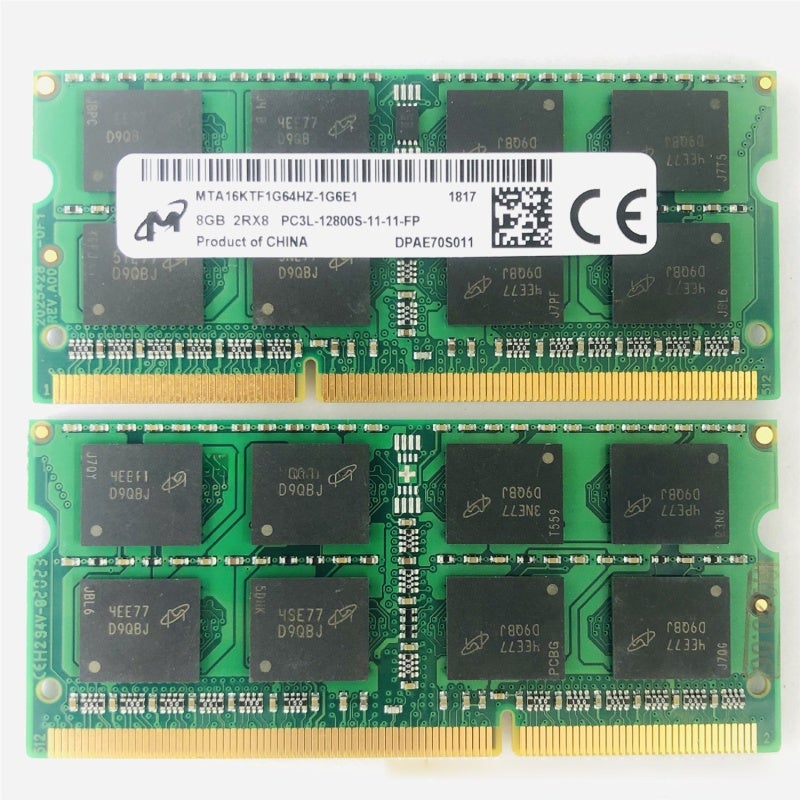 وحدة ذاكرة DDR3L سعة 8 جيجابايت وسرعة 1600 ميجاهرتز - استهلاك طاقة منخفض 1.35 فولت، تصميم SO-DIMM ضيق، أداء عالي السرعة لأجهزة الكمبيوتر المحمول المدعمة لـ DDR3L - Image 5