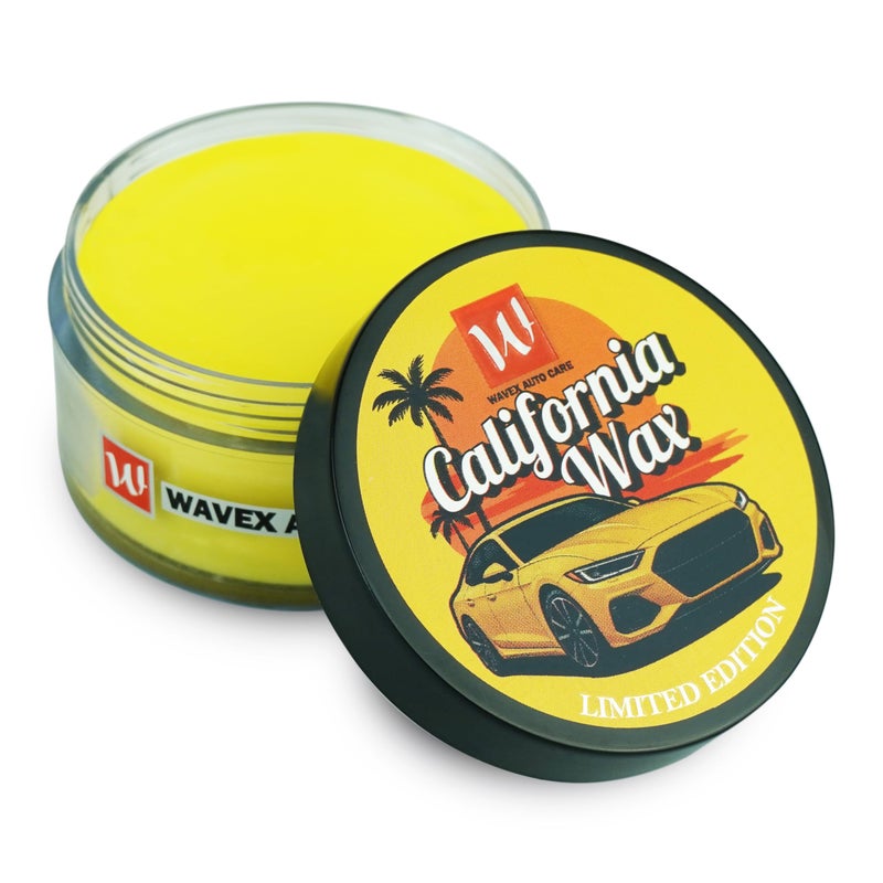 Wavex California Car Wax 50g | Premium Carnauba Paste Wax for Warm Deep Shine & Gloss - Image 2