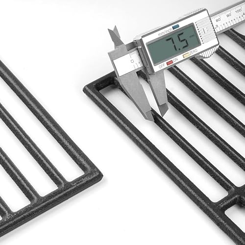 JCLMER Grill Grates for Nexgrill Home Depot 720-0830H 720-0783E 720-0670C, 17 Inch Cast Iron Replacement Parts for Nexgrill 720-0888 720-0888N Charbroil 463241113 463446015 720-0670D, Master Forge 1010037 - Image 3