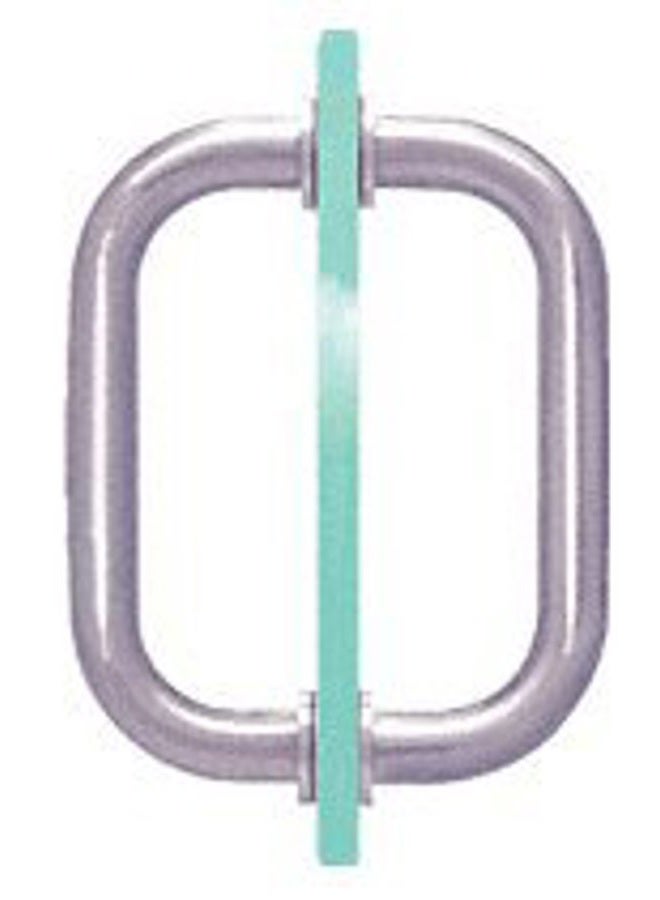 8" Chrome (BM Series) Tubular Back-To-Back Pull Handle