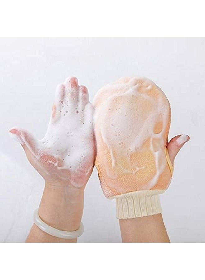 3PCS Body Washing Exfoliating Set - Back Scrubber Strap, Loofah Sponge & Bath Glove | Double-Sided Exfoliator for Deep Cleaning, Dead Skin Removal, Smooth & Soft Skin Care - Image 2
