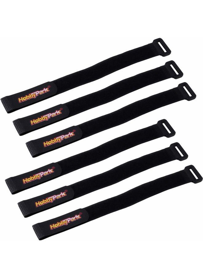 Hobbypark RC Battery Straps 20x300mm for RC FPV Racing Drone Quadcopter Airplane Cars Helicopters (6-Pack) - Image 1