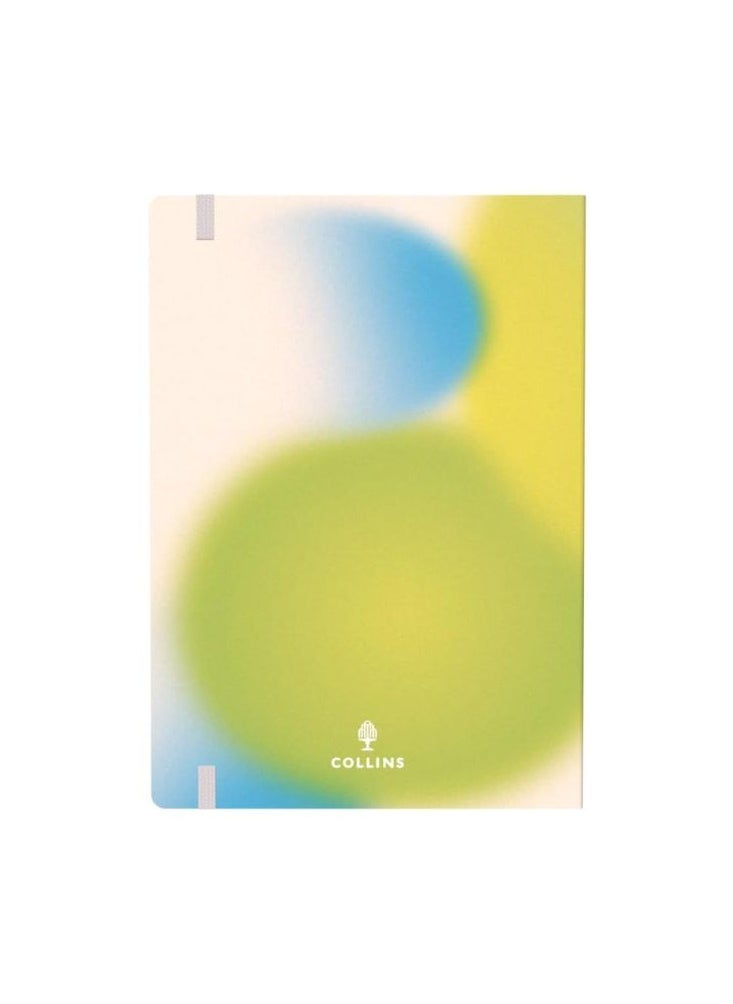 Collins - Collins Abstract Gradients 2025 Planner - A5 Week to View Diary - Blue - (E-AG153.60-25) - Stylish Weekly Eco Diary with Recycled Paper - Image 1